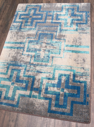Distressed Bounty, Gray, 5'x8'