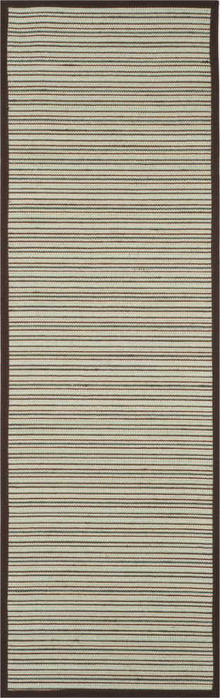 Safavieh Natural Fiber Nf132C Rug, Teal/Brown, 5'0"x8'0"