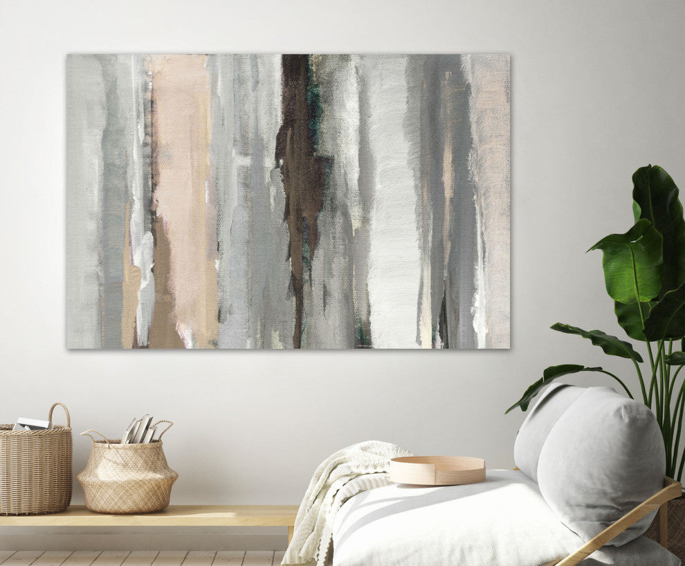 Neutral Splendid Sky Abstract - 72 x 48 by Lanie Loreth
