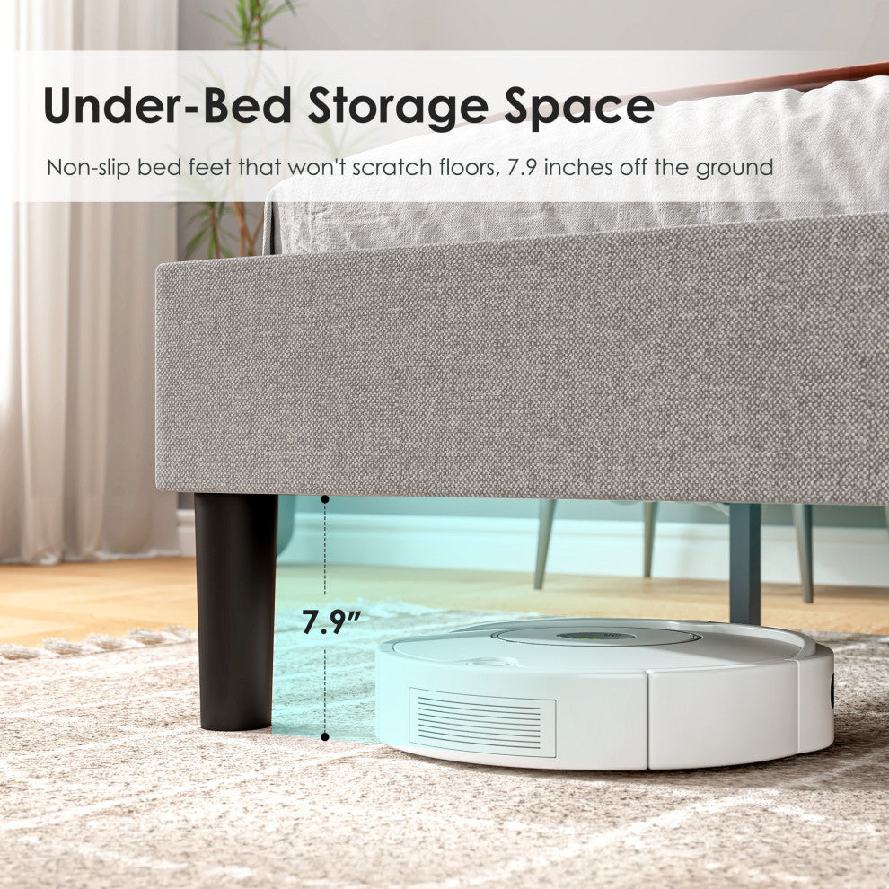Gewnee Upholstered Platform Bed