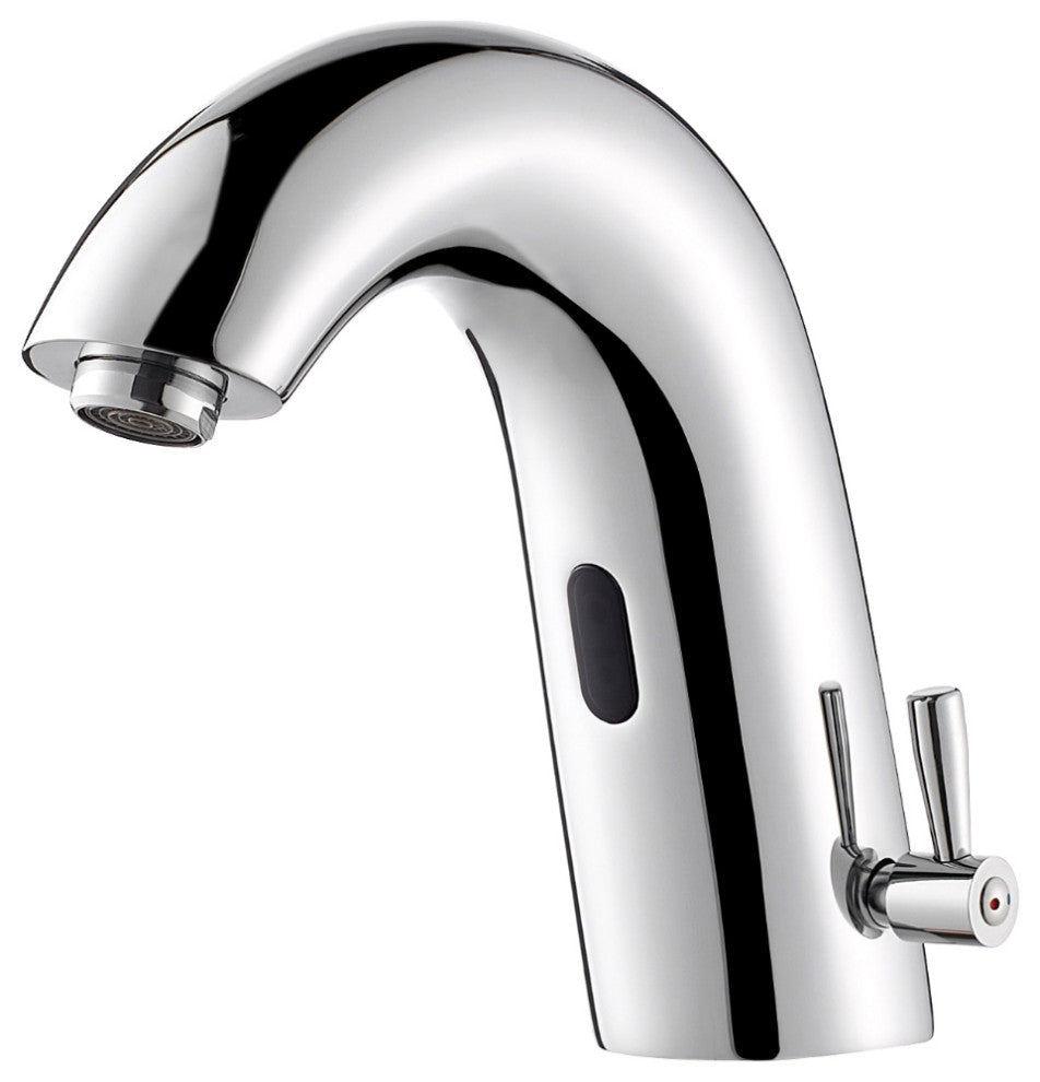 Jumilla Automatic Sensor Touchless Bathroom Faucet, Polished Chrome