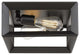 12 Inch 2 Light Flush Mount, Matte Black, None