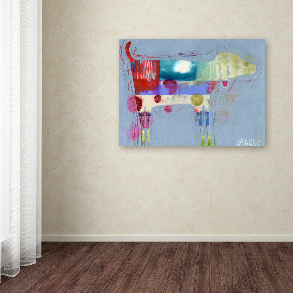 Wyanne 'Only One Dog' Canvas Art, 24"x18"