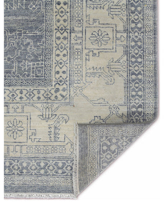 Nuit Arabe Roselle Area Rug, Light Blue, 8' x 10', Bordered