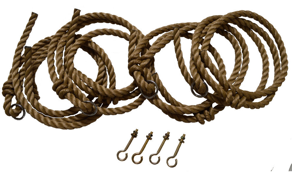 Rope Kit for Swings and Swingbeds, 9' Ceiling