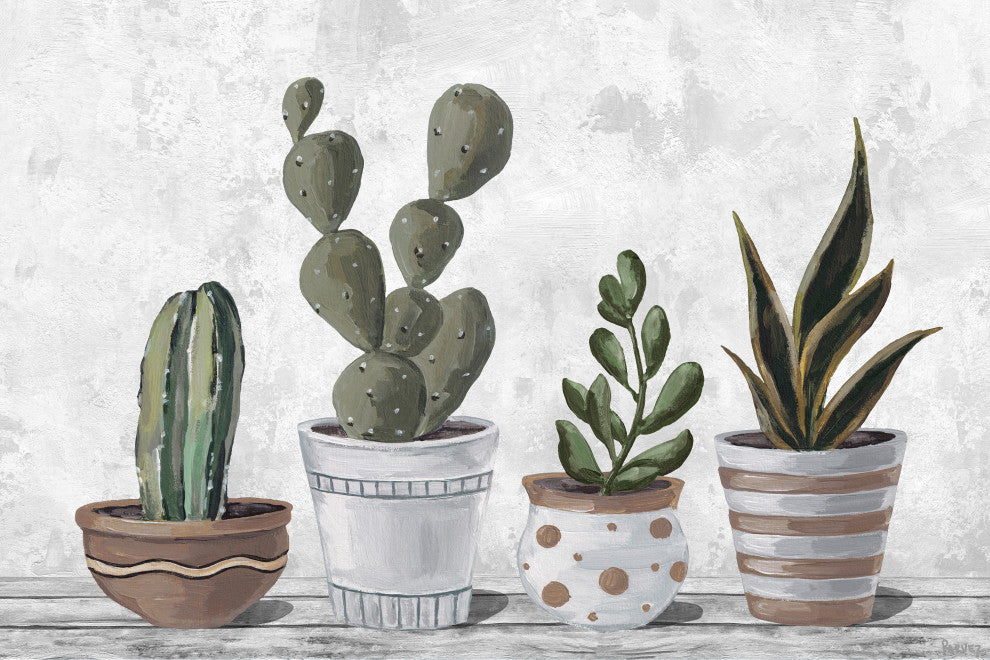 "Decorative Vases" Painting Print on Wrapped Canvas