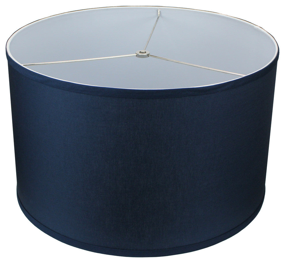 Fenchel Shades, 18"x18"x11' Spider Attachment Drum Lamp Shade, Linen