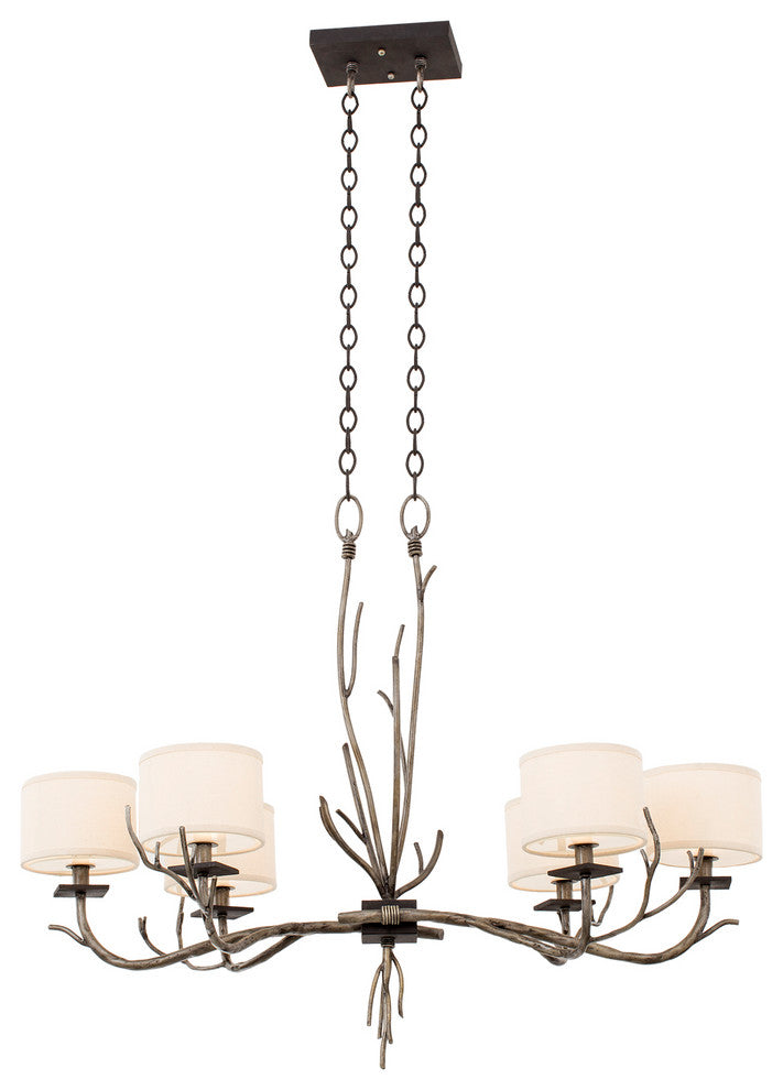 Denali 21"x31" 6-Light Transitional Chandelier by Kalco