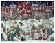 "Snow Cats" by Bill Bell, Canvas Art