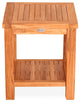 Teak Wood Tundra Outdoor Patio Side Table, made from A-Grade Teak Wood