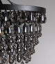 Larkin 7-Light Iron and Crystal Chandelier, by Kosas Home