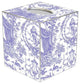 TB459 -Lavender Toile Tissue Box Cover