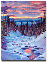 'Winter Solstice' Canvas Art by David Lloyd Glover