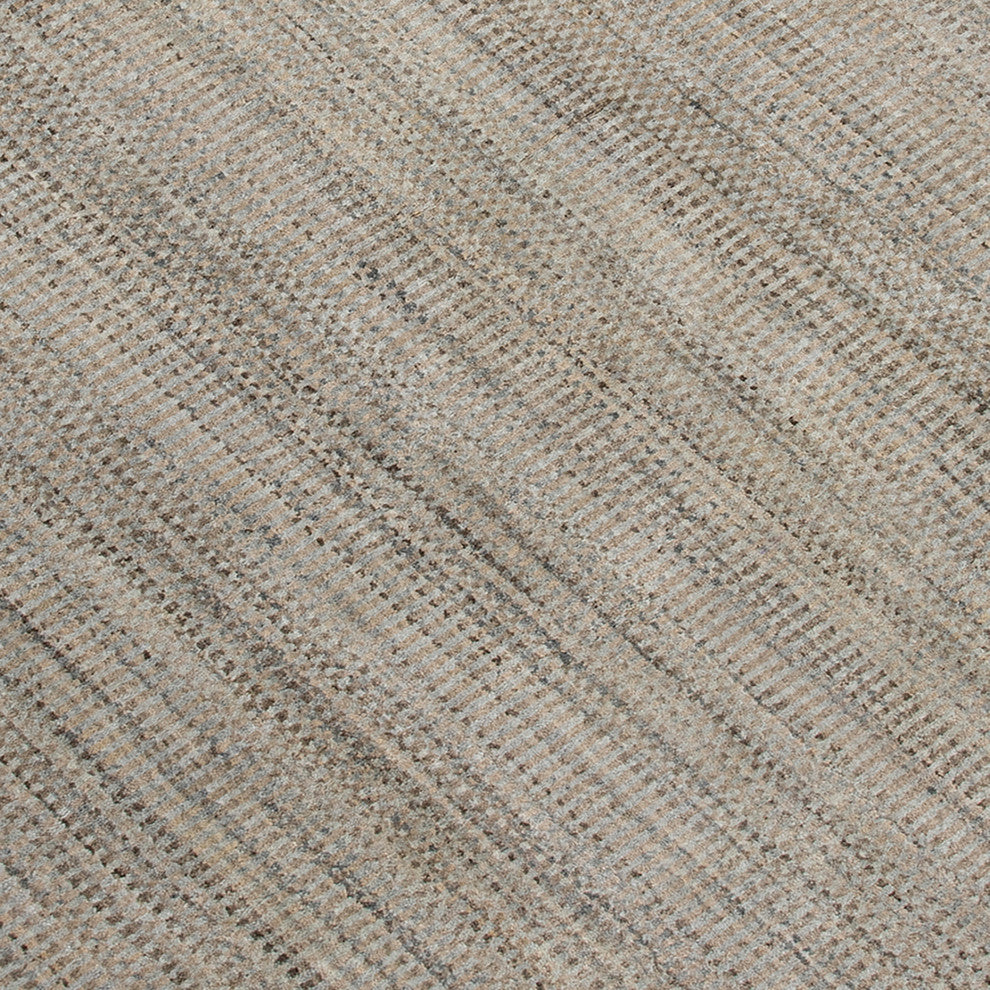Rufina Handmade Wool Blend Area Rug, Beige, 2'x3'