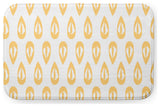 24" x 17" Ikat Tears Bathmat, Sunshine Yellow