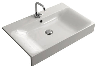 Cento 3548 Semi-recessed Bathroom Sink 27.6" x 17.7