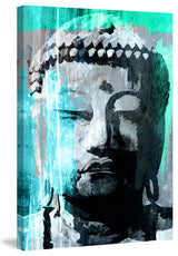 Marmont Hill, "Buddha Giant" by Rick Martin Painting on Wrapped Canvas, 24x36