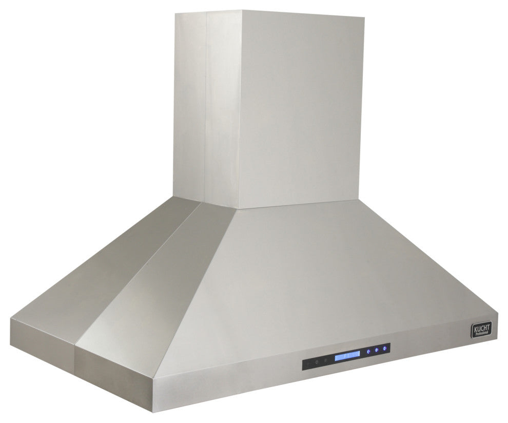 Professional 900 CFM Island Mount Range Hood, Stainless Steel, 48 Inch