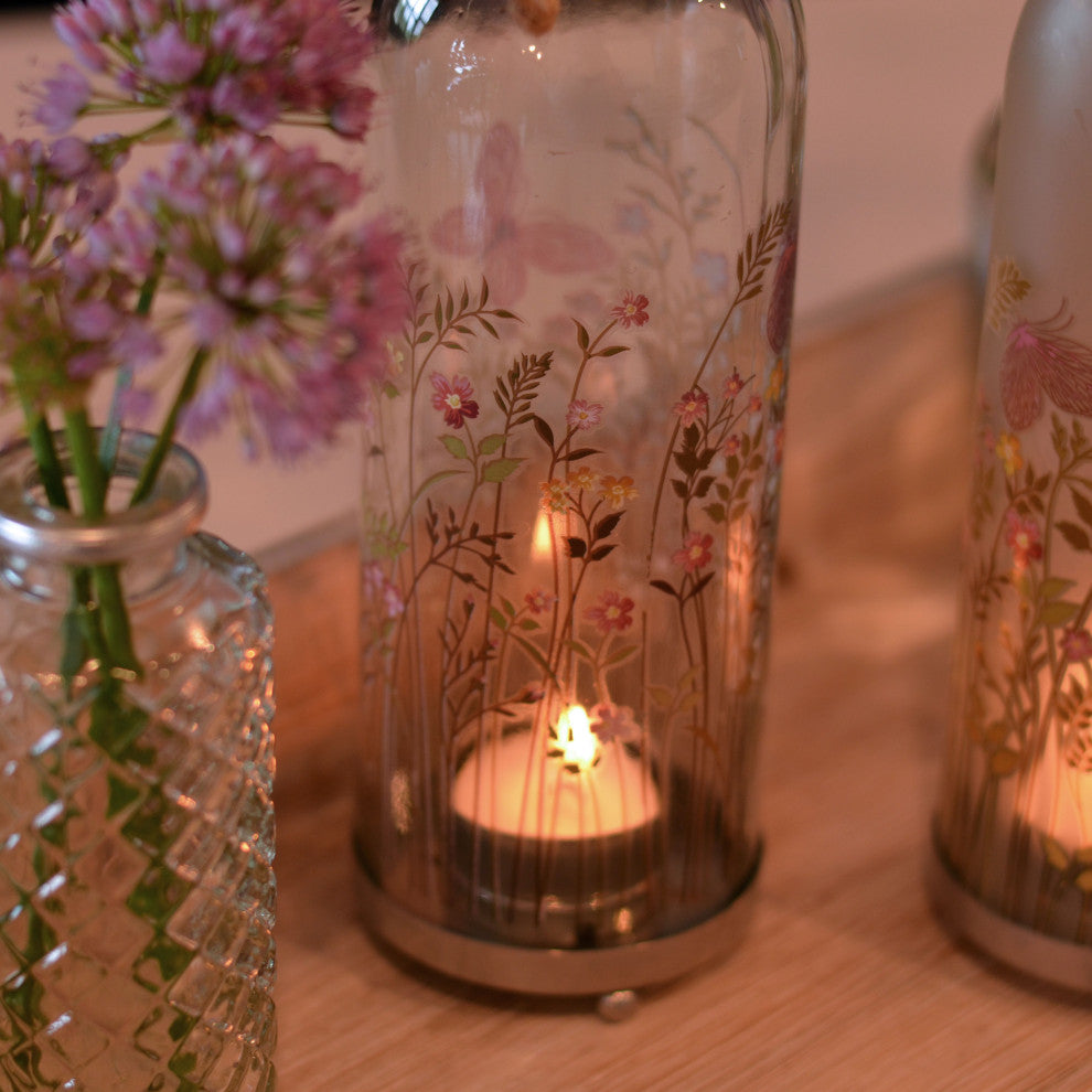 Meadow Flowers Tea Light Holder Set