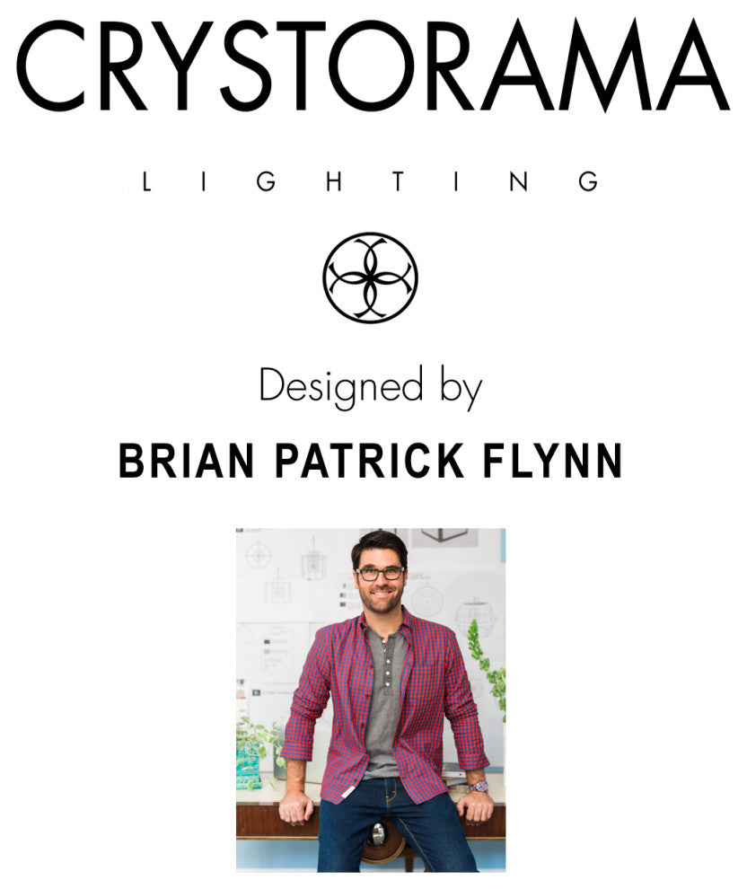 Brian Patrick Flynn for Crystorama Truax 3-Light Aged Brass Chandelier, Aged Bra