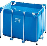 Rectangular Frame Above Ground Swimming Pool with Filter Pump - 8.5' x 5.25'