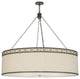 54W Cilindro Circle X Textrene Pendant