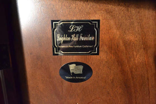 Mahogany Two Door Corner Cabinet by Leighton Hall