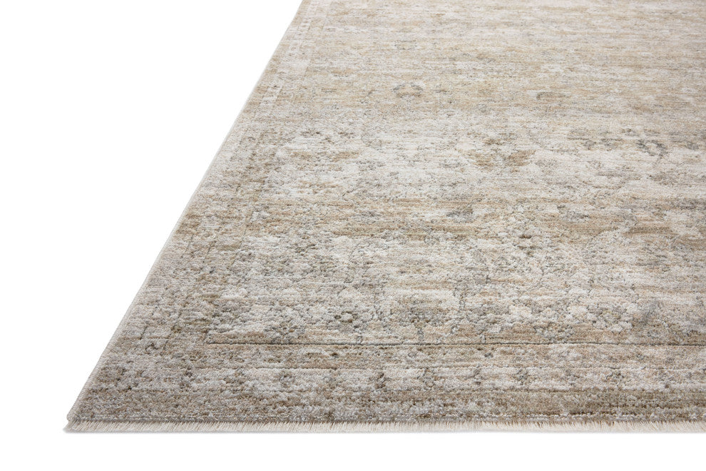 Loloi II Tabitha Ivory / Khaki 3'-9" x 5'-9" Accent Rug