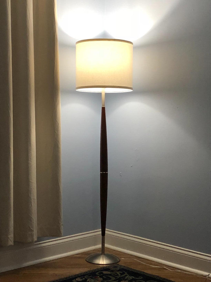 Brightech Lucas - Mid Century Modern Floor Lamp For Living room and Bedroom