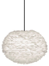 Eos Large Plug-In Pendant, Black/White