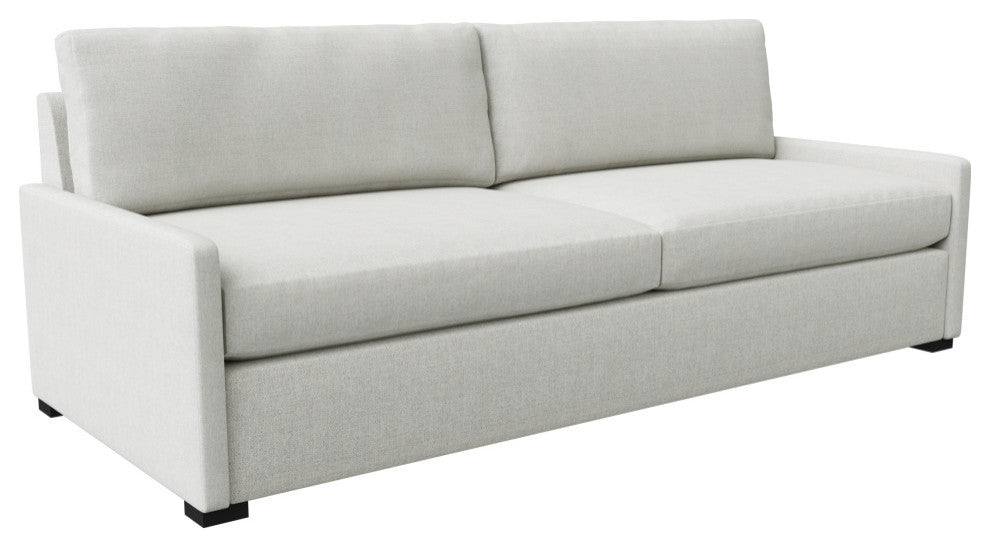 Nativa Interiors Kimpton 91" Sofa, Grey, Depth: Classic