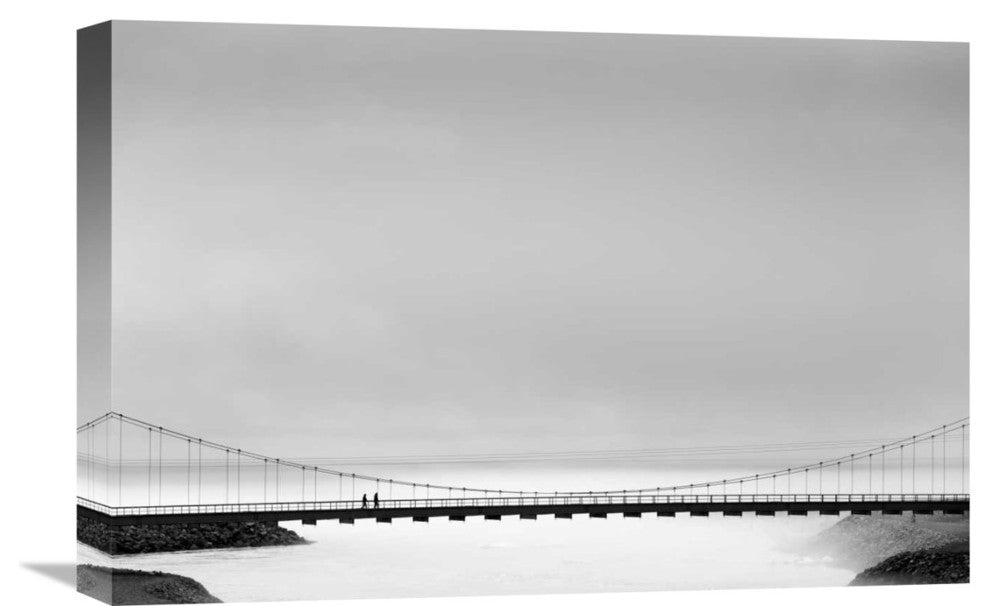 "The Bridge" Stretched Canvas Giclee by Markus Kuhne, 22x15"