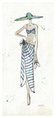 "Beach Divas III" Digital Paper Print by Anne Tavoletti, 16"x32"