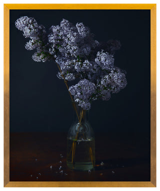 Lilac I Fine Art Print, Gold, 36"x28"