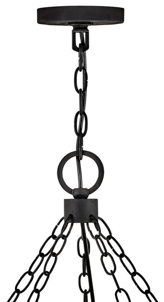 Sawyer LED Hanging Lantern, Black