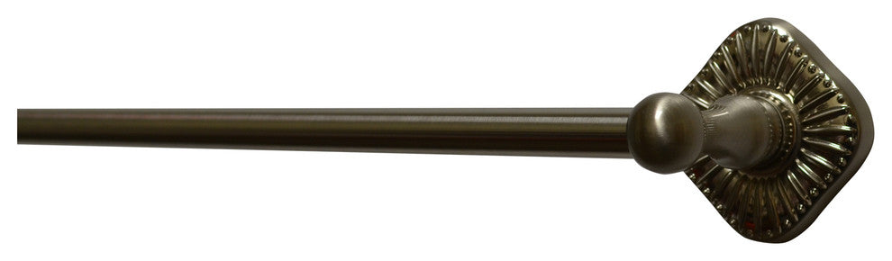 Prescott 24" Towel Bar, Satin Nickel