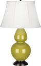 Robert Abbey RA-CI21 1-Light Table Lamp, Double Gourd