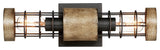 Maxim Homestead 2-Light Wall Sconce 12512DWBK, Driftwood/Black