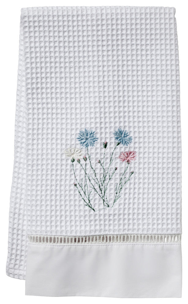 Waffle Weave Guest Towel, Wildflowers