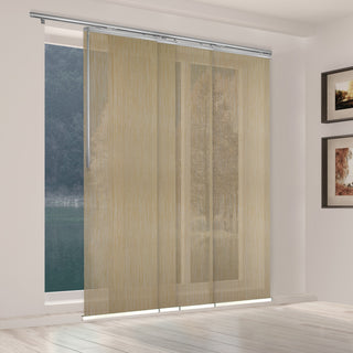 Aldi 4-Panel Track Extendable Vertical Blinds 48-88"W