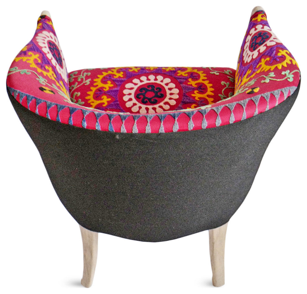 Serena Vintage Suzani Accent Chair