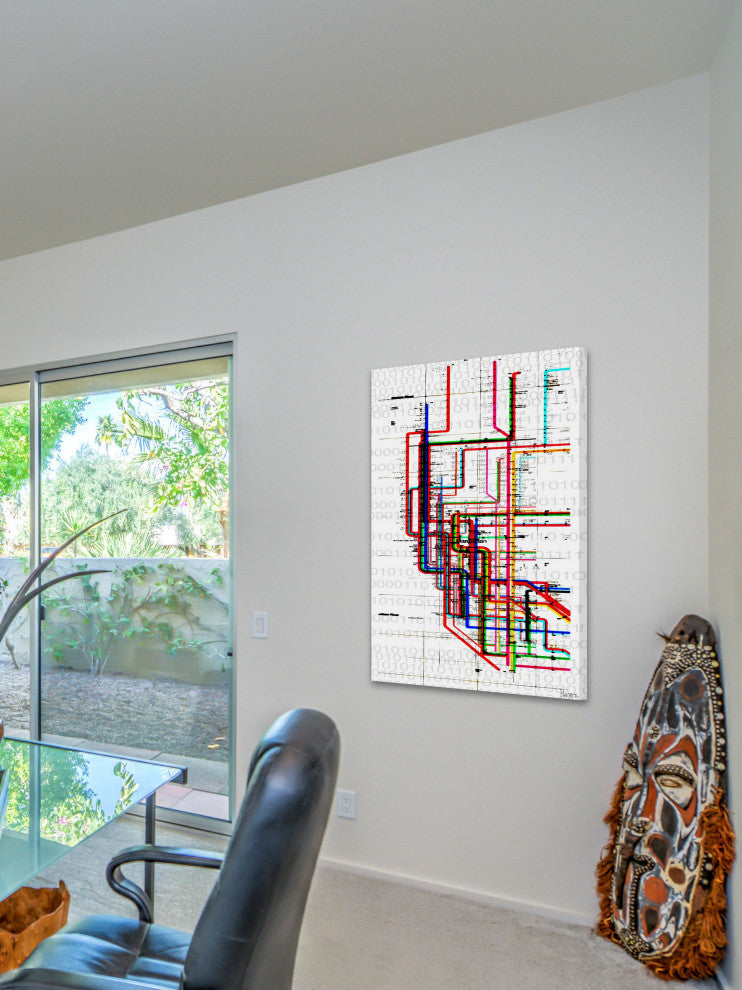 "Subway" Fine Art Canvas Print, 30"x45"