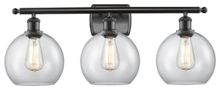 Innovations Lighting 516-3W-BK-G122-8-LED 3 Light 26" Bath Vanity Light