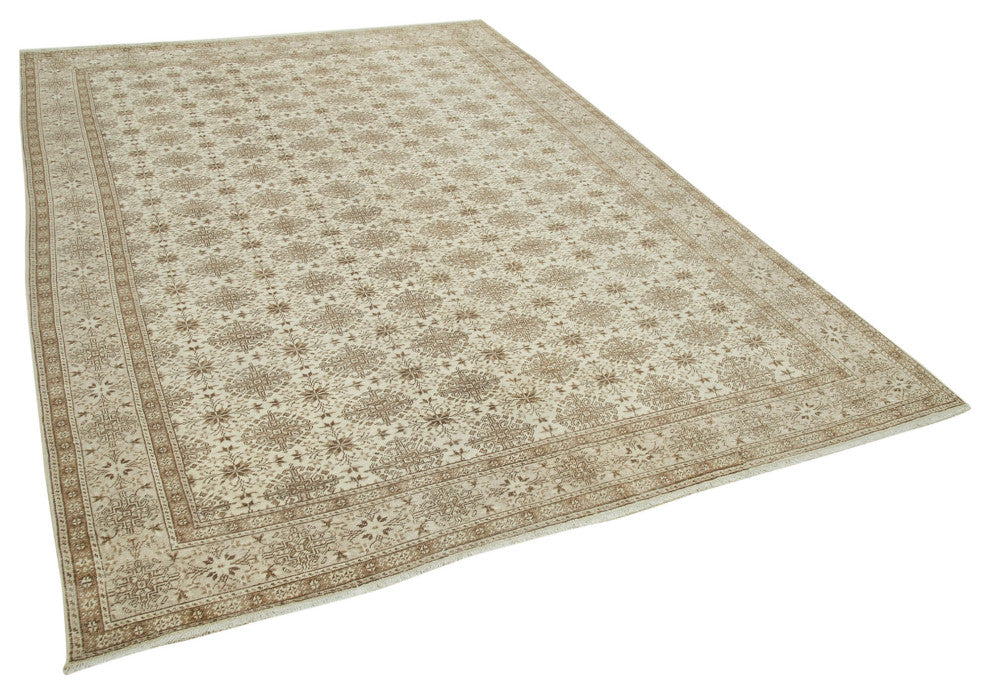 Rug N Carpet - Hand-knotted Turkish 6' 5'' x 9' 9'' Decorative Area Rug