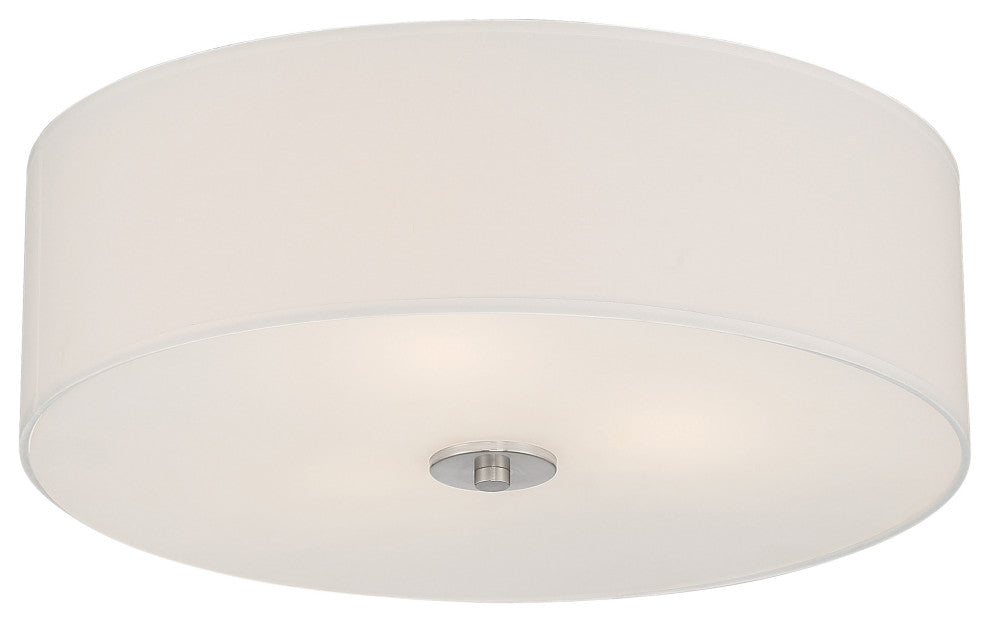 Access Mid Town 3-Light LED Flush Mount Antique Brushed Brass