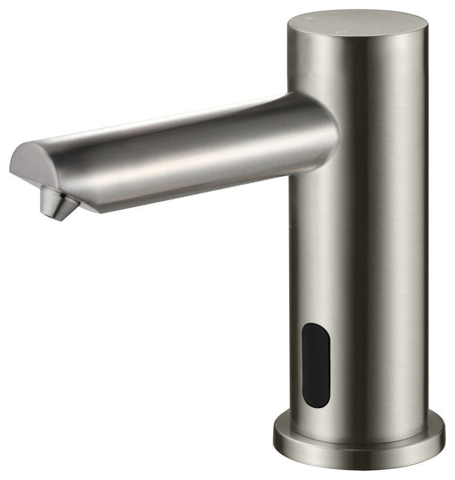 Marsala Minimalist Modern Brushed Nickel Sensor Soap Dispenser