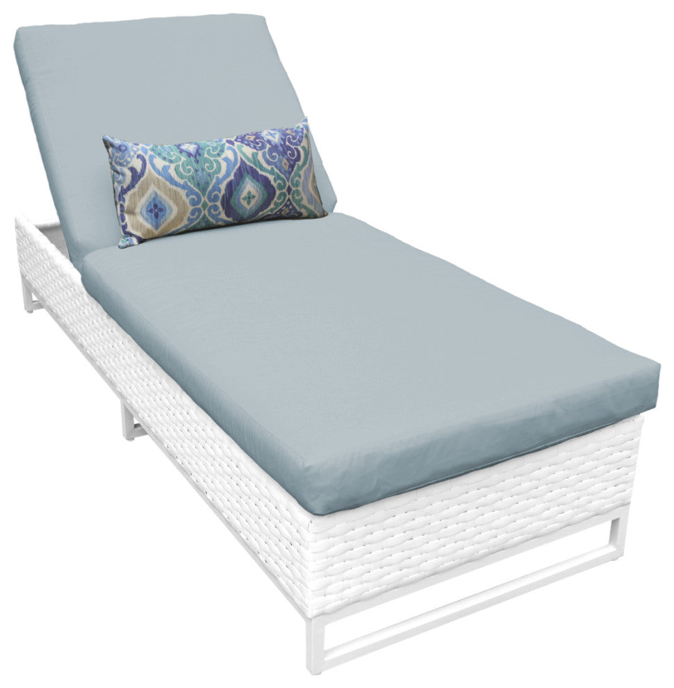 Miami Chaise Outdoor Wicker Patio Furniture Spa