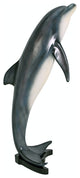 Large Leaping Sea Dolphin Statue