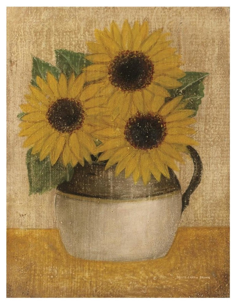 "Summer Bouquet II" Digital Paper Print by David Carter Brown, 26"x34"