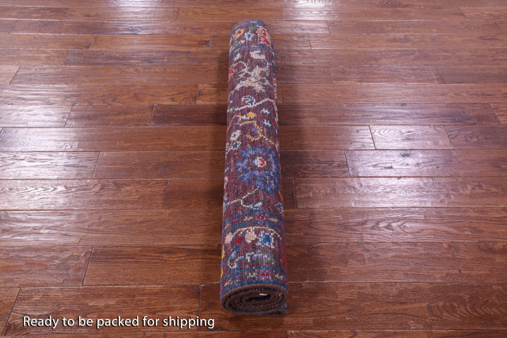 4' 1" X 6' 4" Turkish Oushak Handmade Wool Rug - Q15893